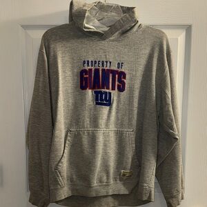Gray New York Giants Hoodie